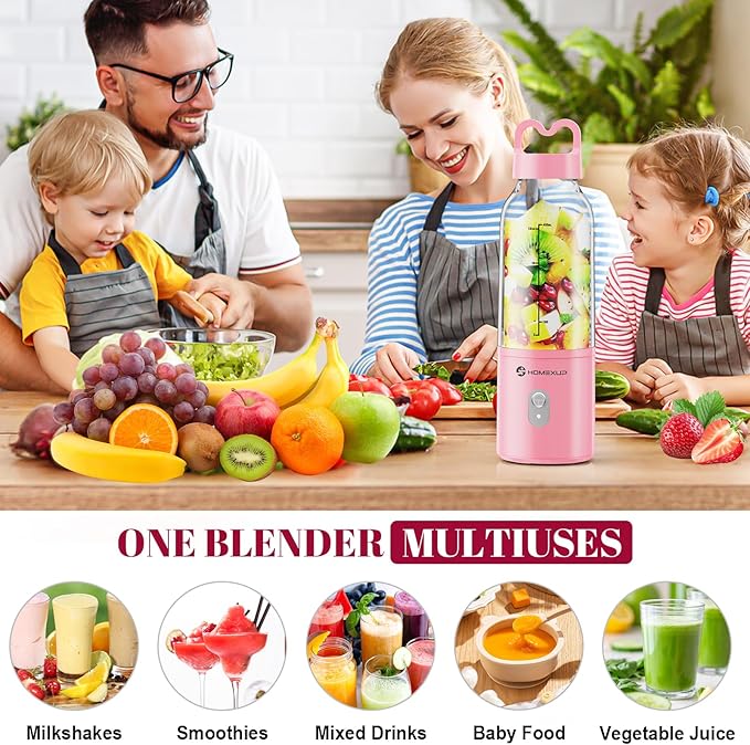 Portable Personal Blender 17 OZ/500 ML Juicer